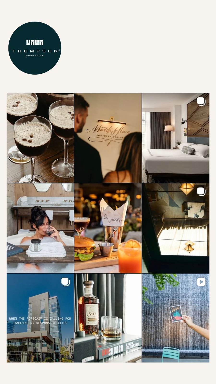Instagram feed for @thompsonnashville
